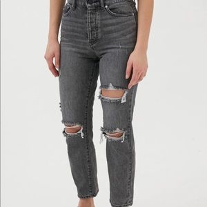 BDG slim straight distress jeans